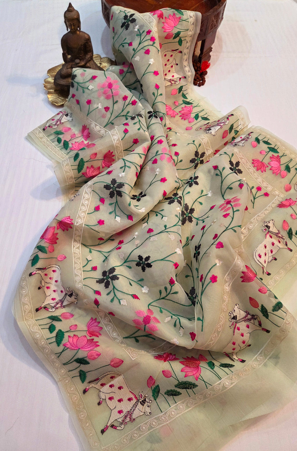 Pichwai Banarasi Embroidery