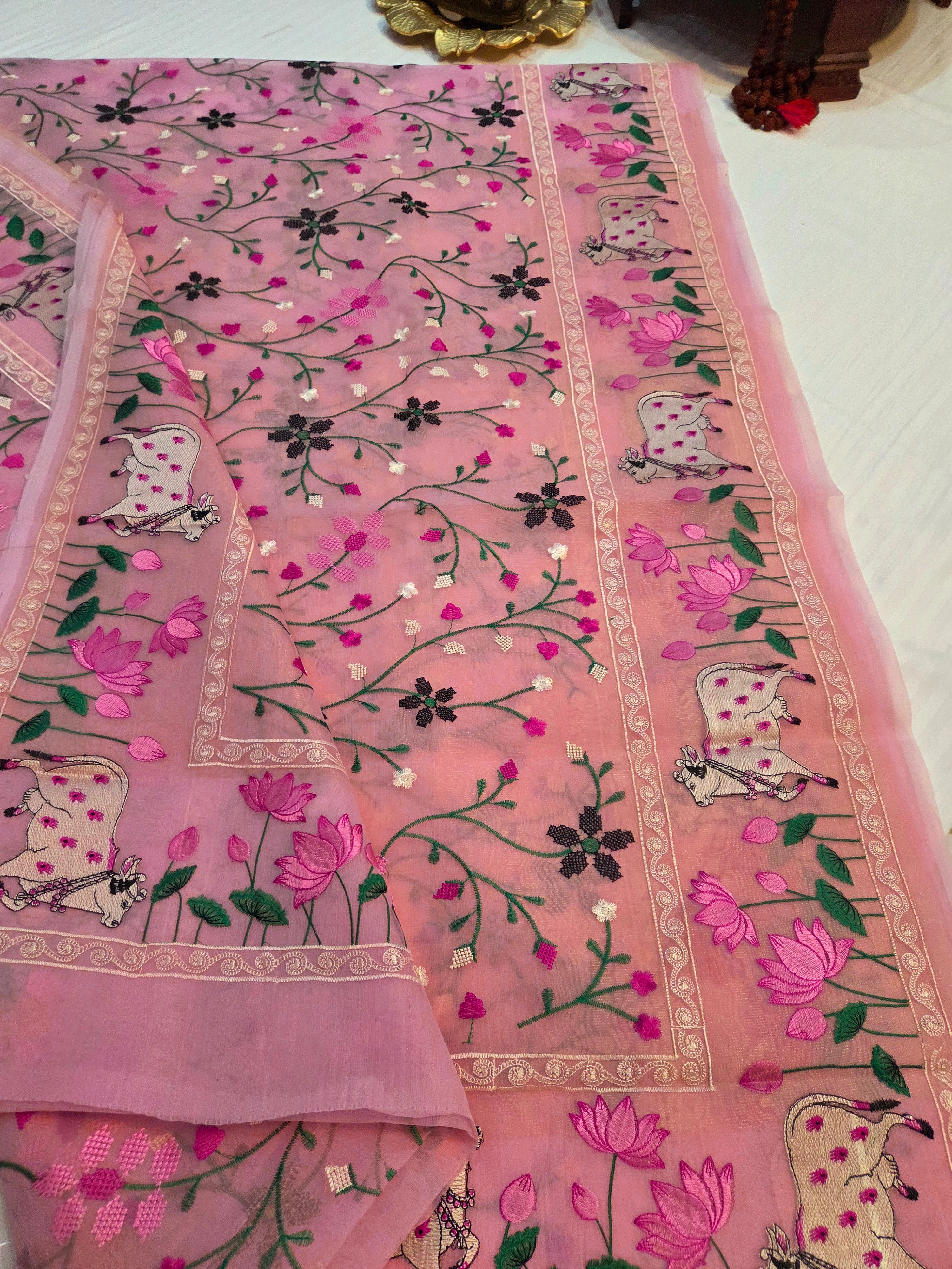 Pichwai Banarasi Embroidery