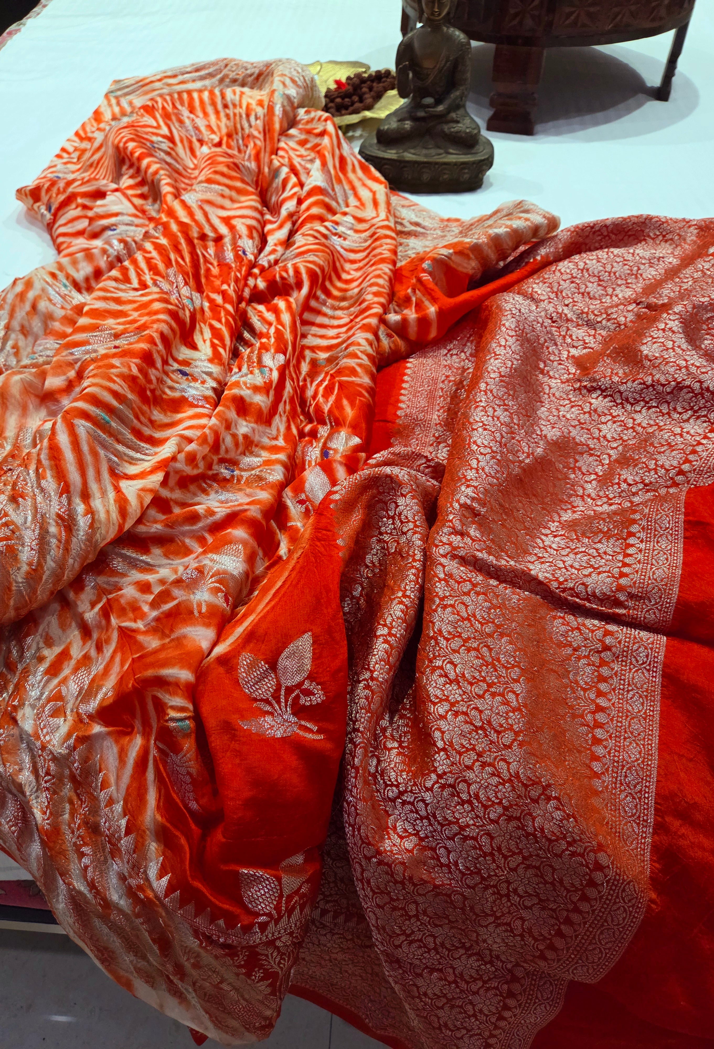 Banarasi Pure Silk Sibori