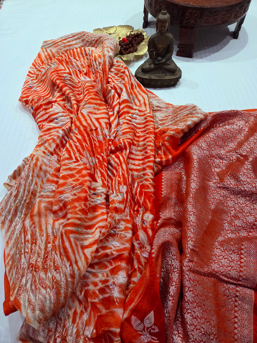 Banarasi Pure Silk Sibori