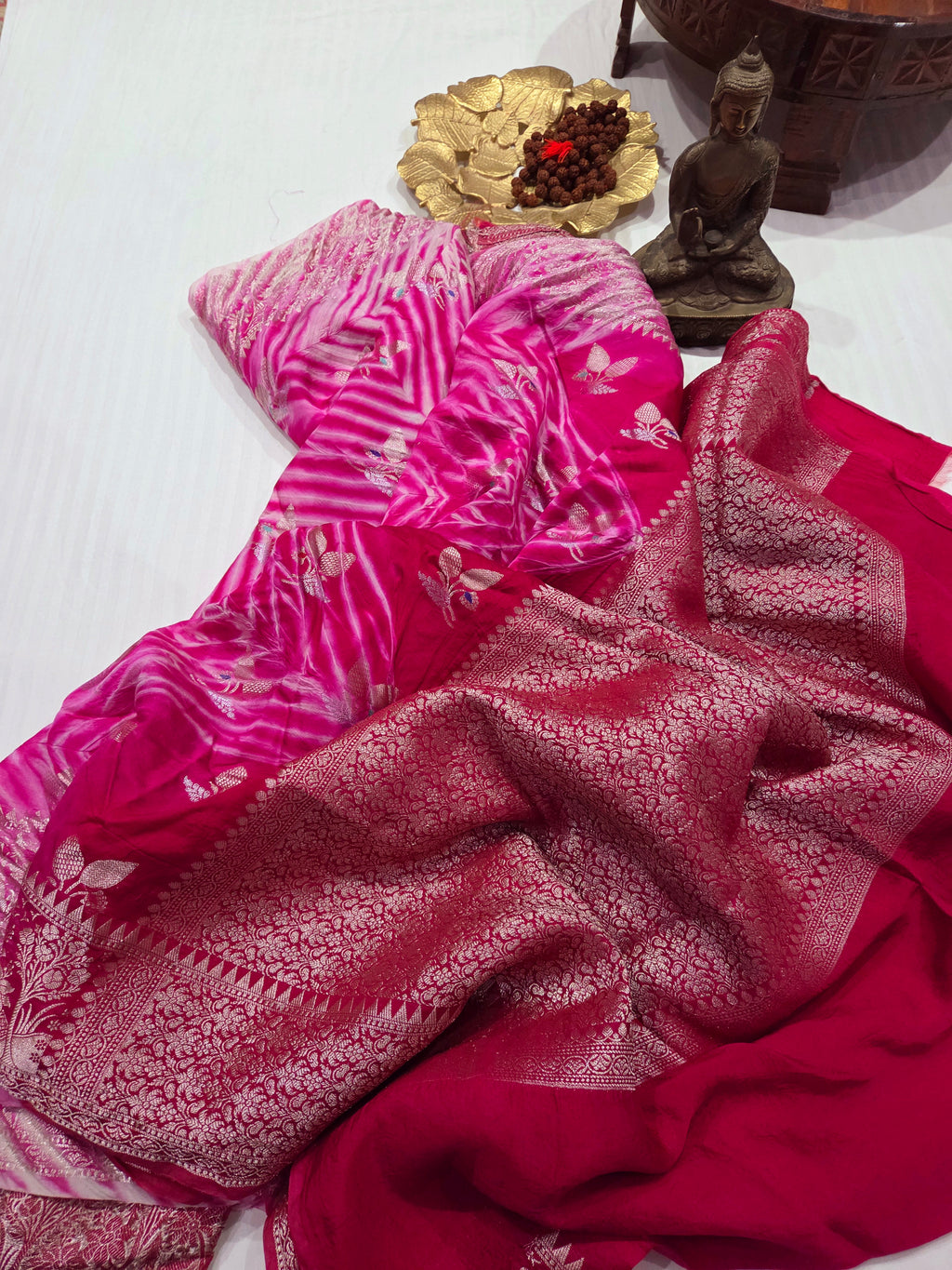 Banarasi Pure Silk Sibori