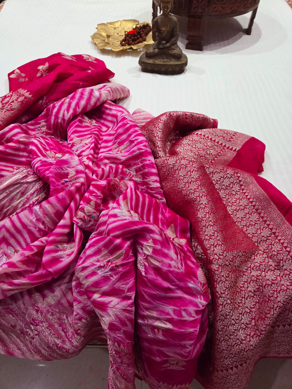 Banarasi Pure Silk Sibori