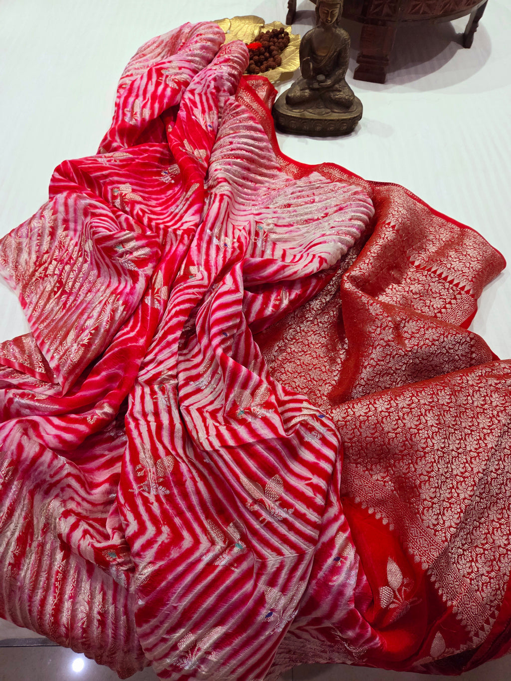Banarasi Pure Silk Sibori