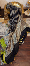 Handloom Banarasi Pure Khaddi Jeorjets Saree