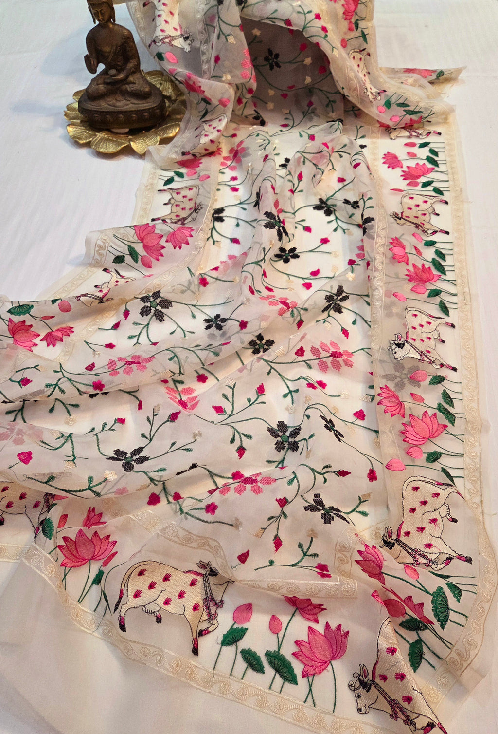 Pichwai Banarasi Embroidery