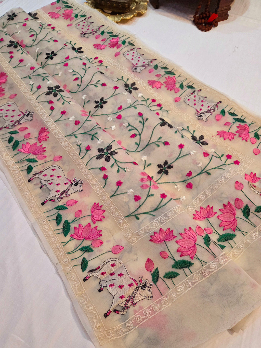 Pichwai Banarasi Embroidery