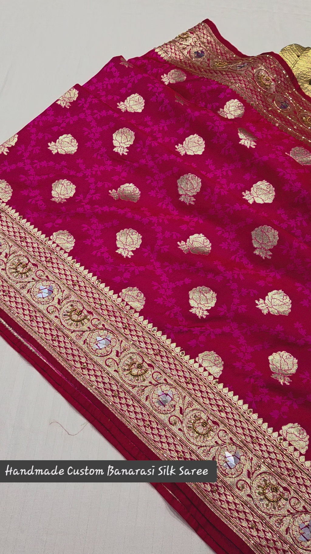 Banarasi Mushroo Silk Saree