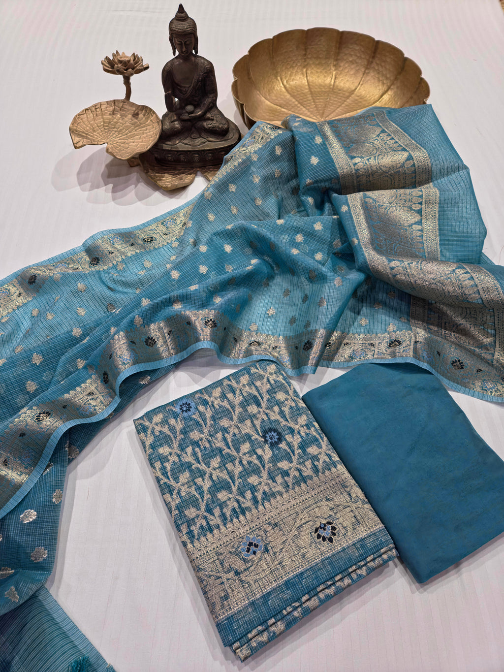 Banarasi Kota Doria Suits