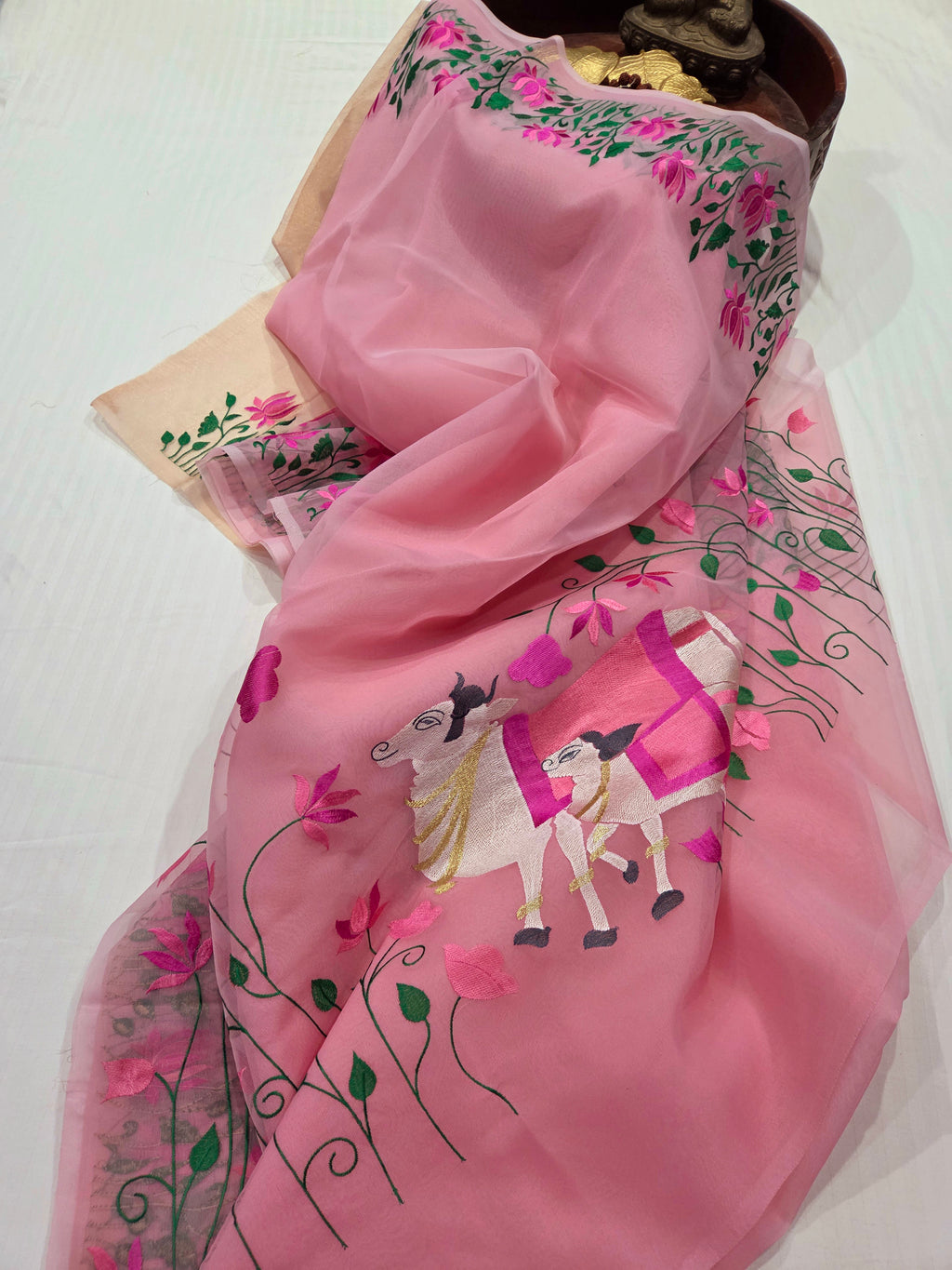 Banarasi Saree with embroidery