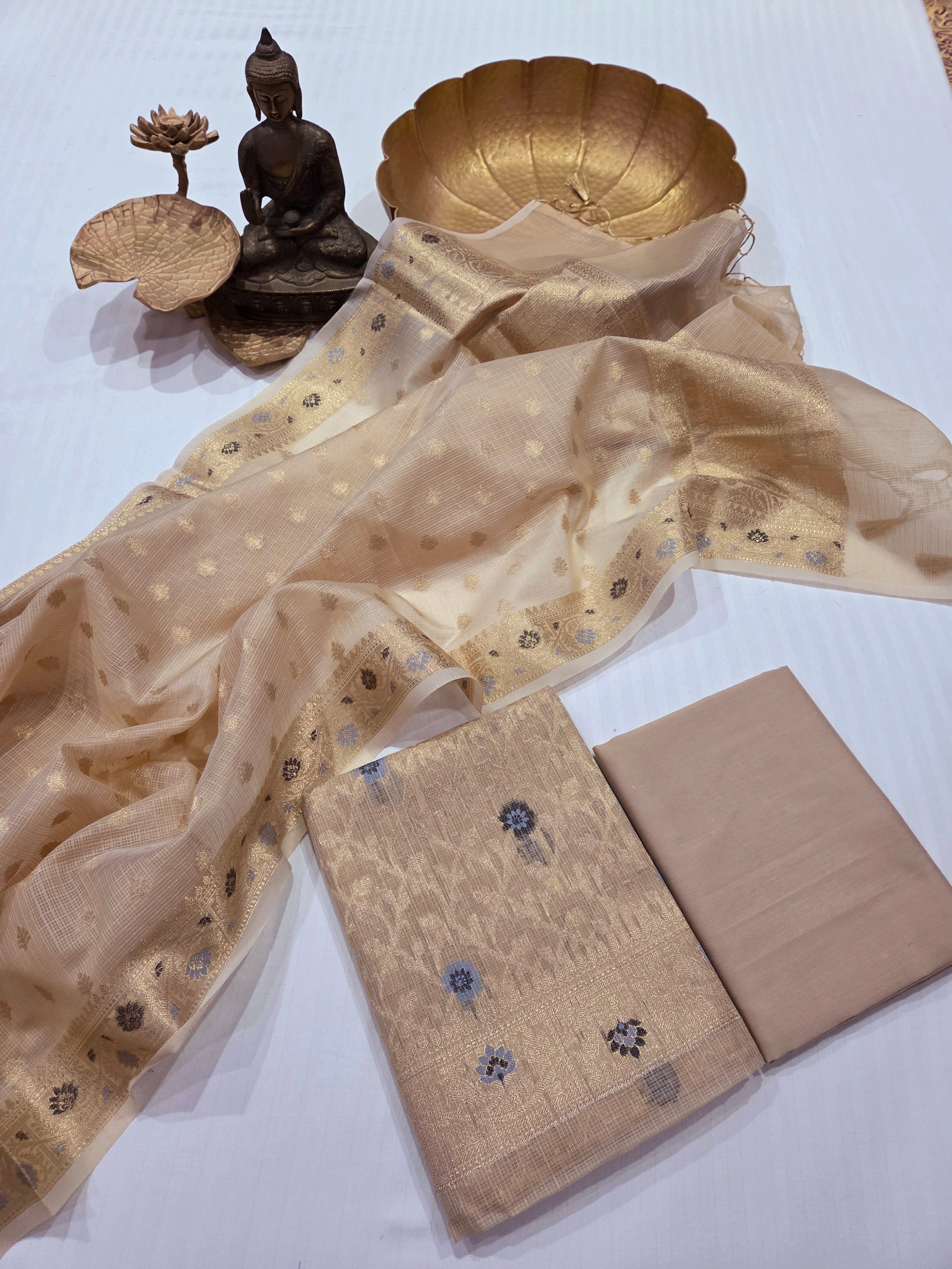 Banarasi Kota Doria Suits