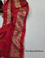 Handloom Banarasi Crape Silk Saree