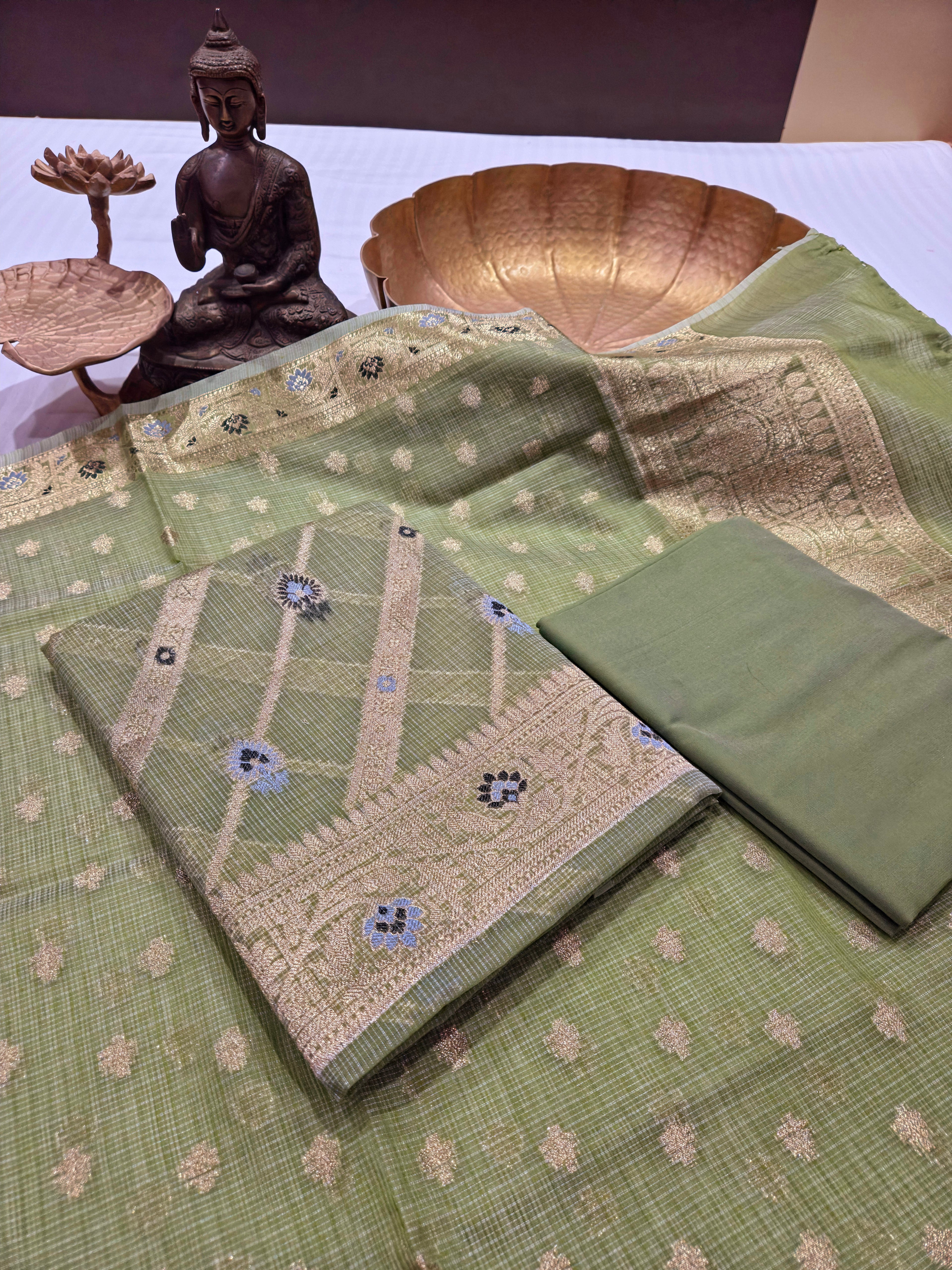 Banarasi Kota Doria Suits