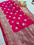 Banarasi Mushroo Silk Saree