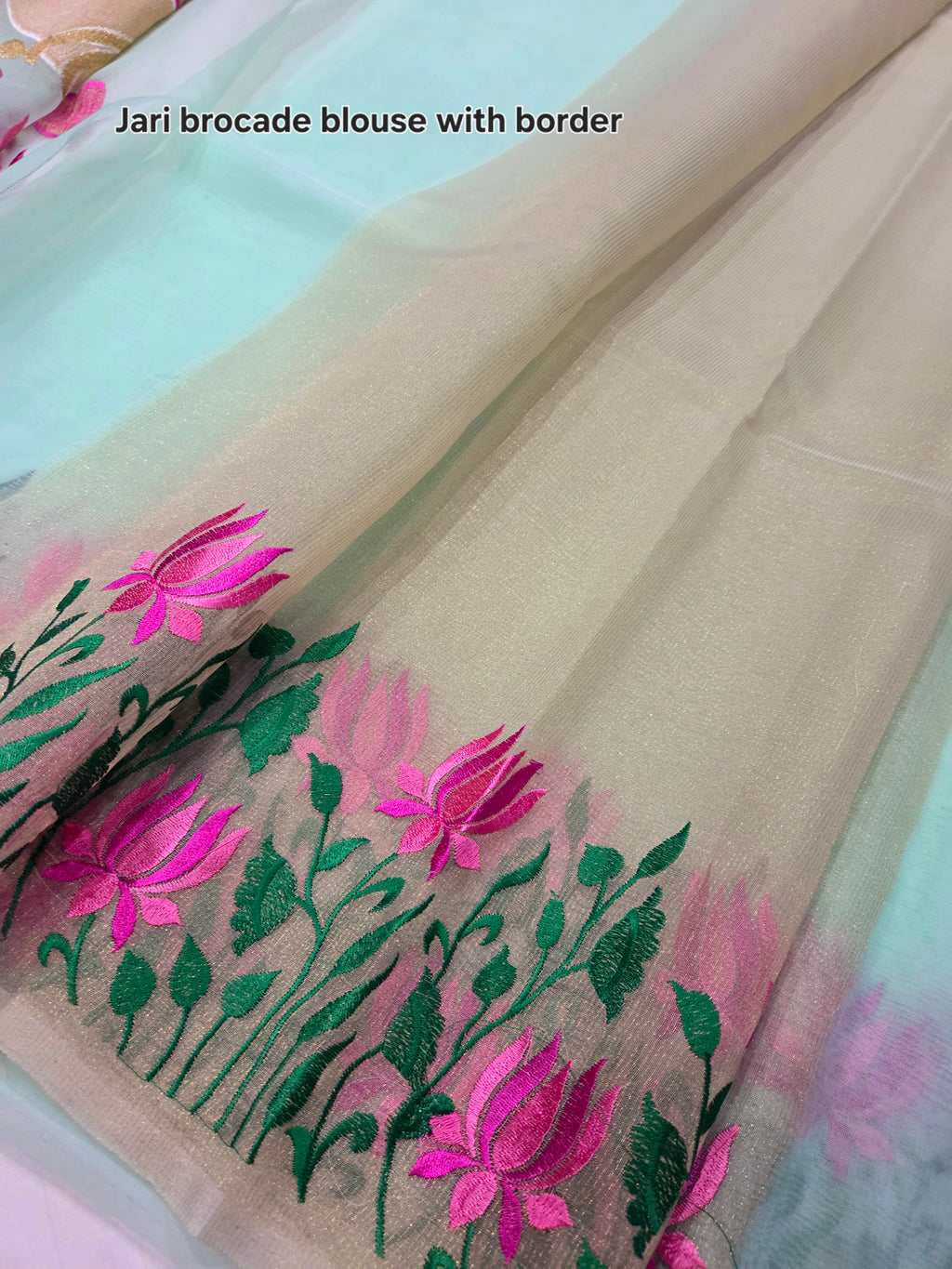 Banarasi Saree with embroidery