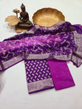 Banarasi Bhandej Dupatta Suit