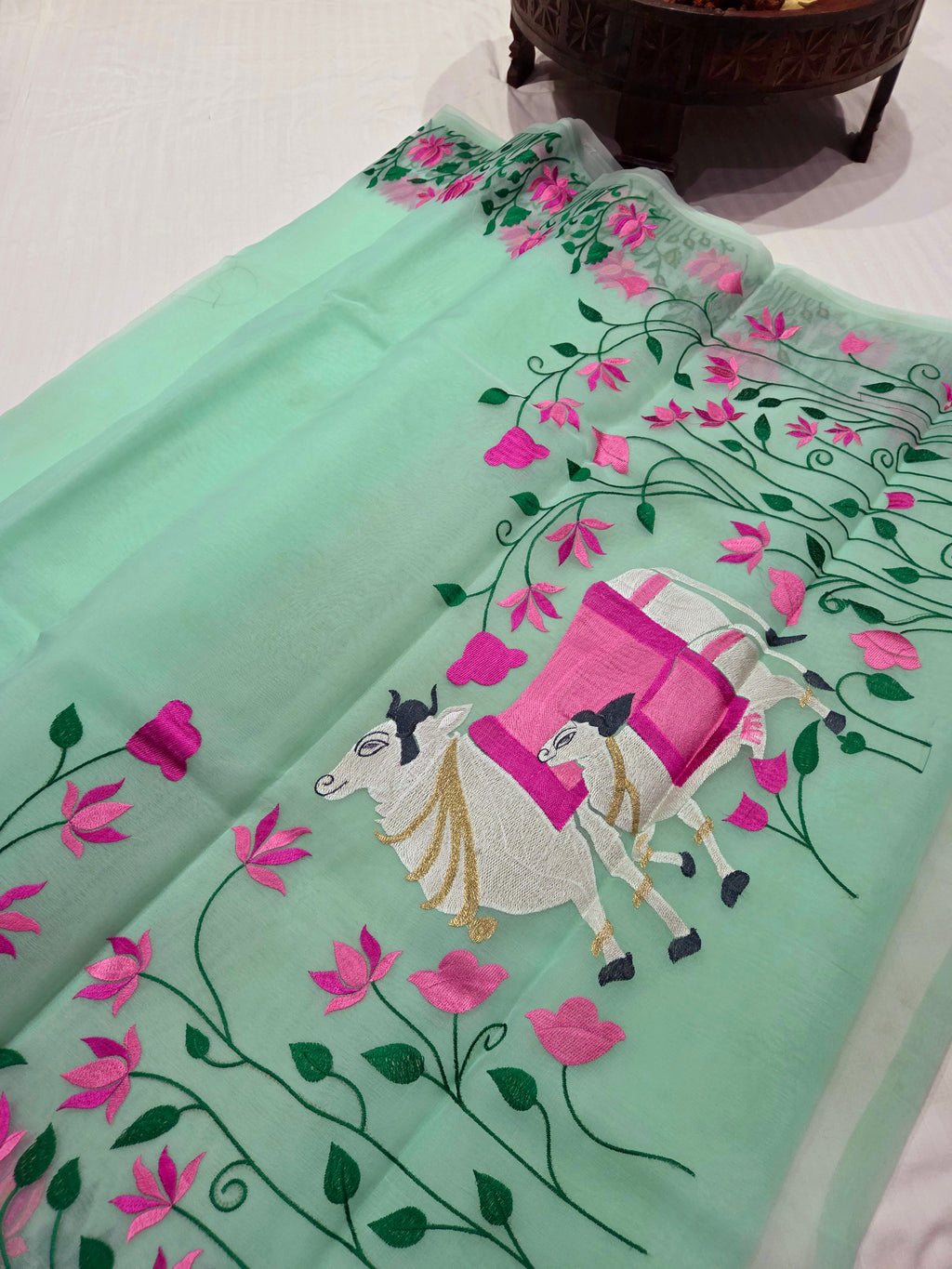 Banarasi Saree with embroidery
