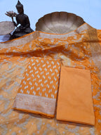 Banarasi Bhandej Dupatta Suit