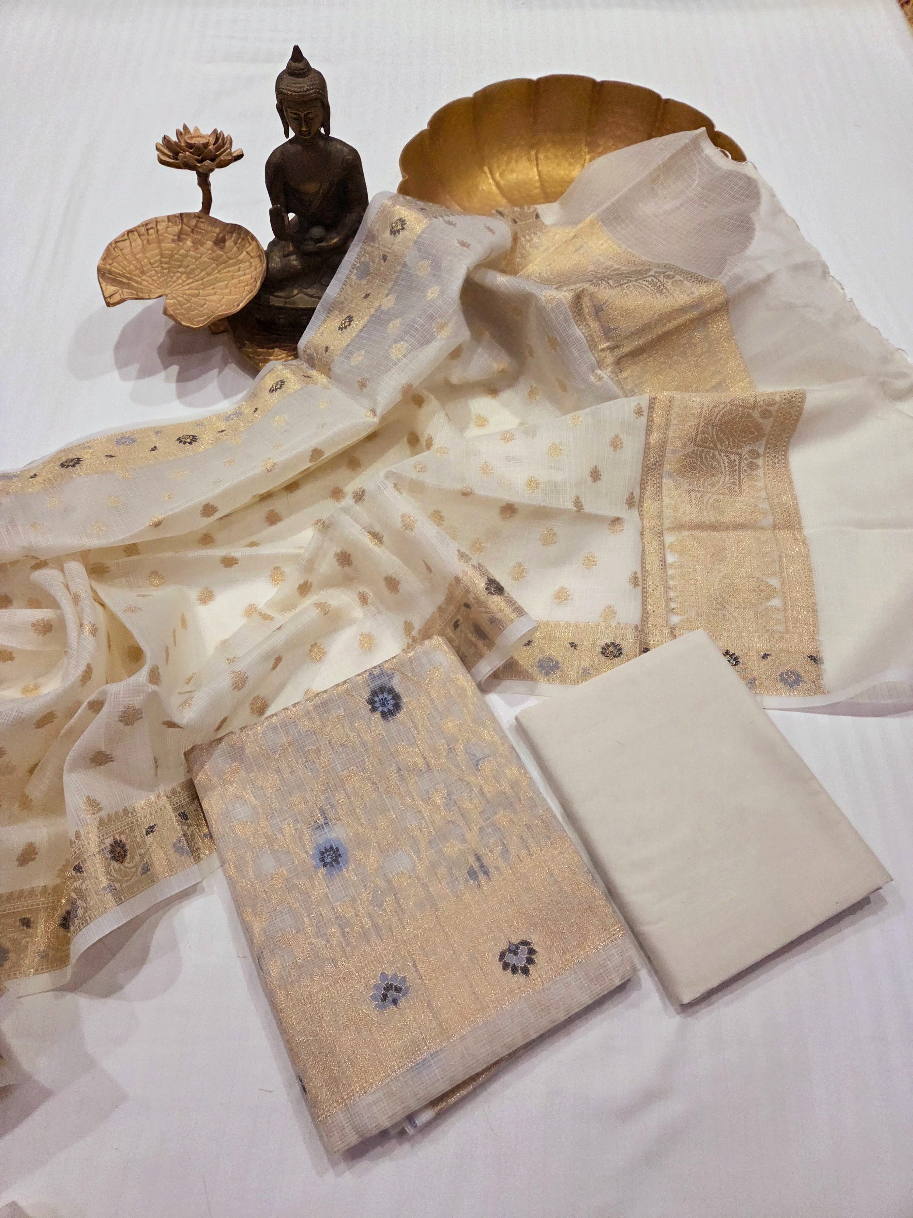 Banarasi kota Doria Suit
