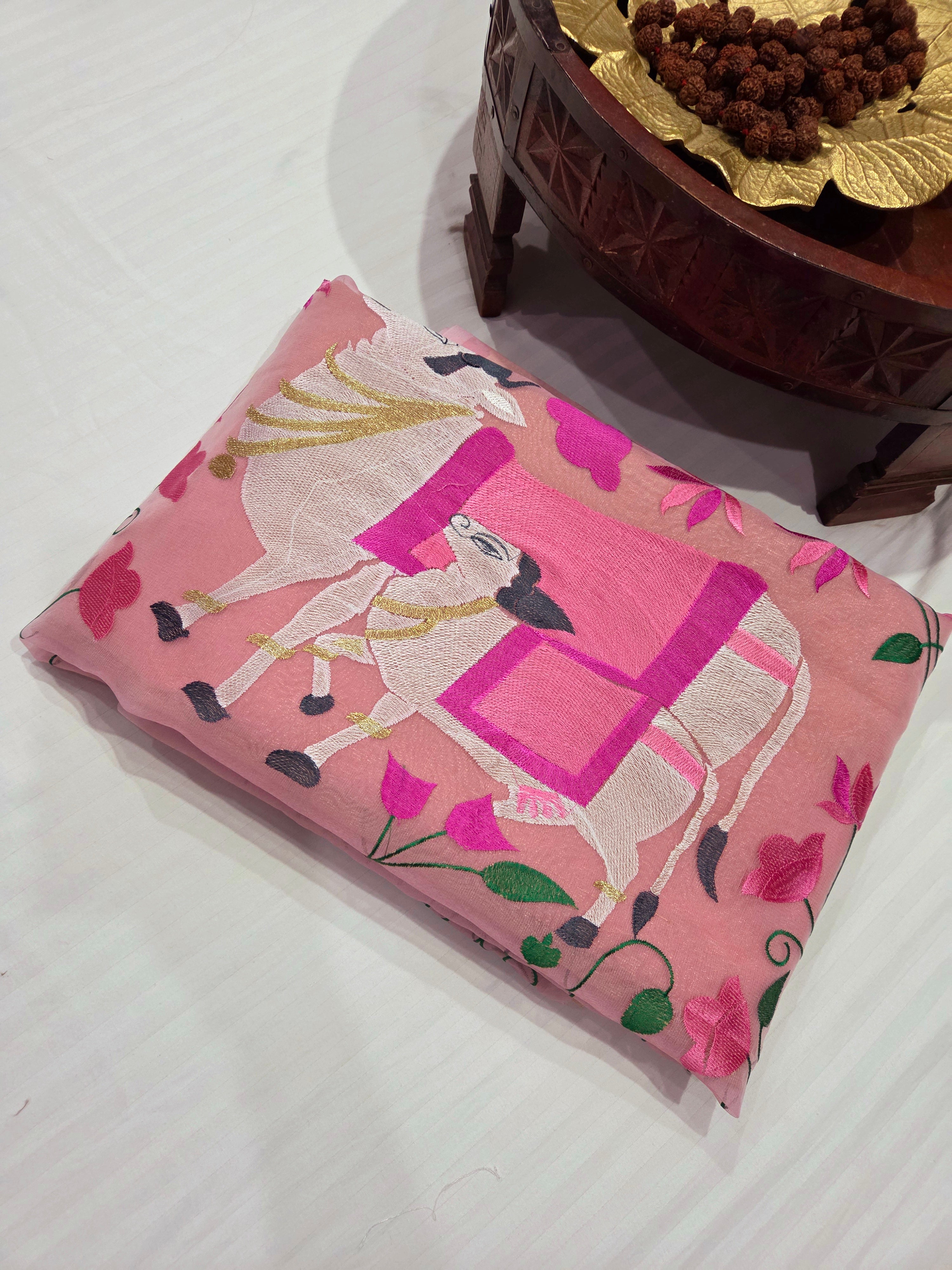 Banarasi Saree with embroidery