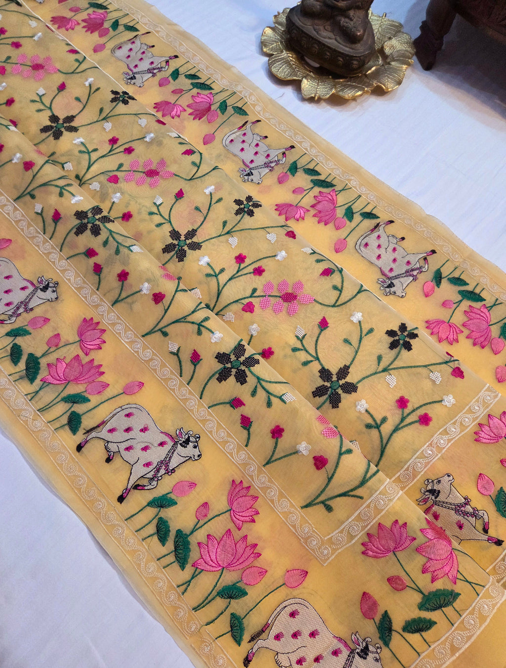 Banarasi Embroidery Saree