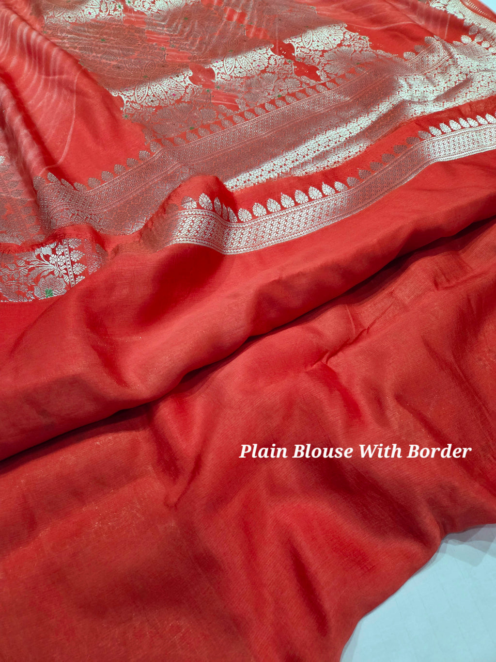 Pure Banarasi Silk Saree