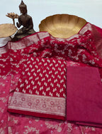 Banarasi Bhandej Dupatta Suit