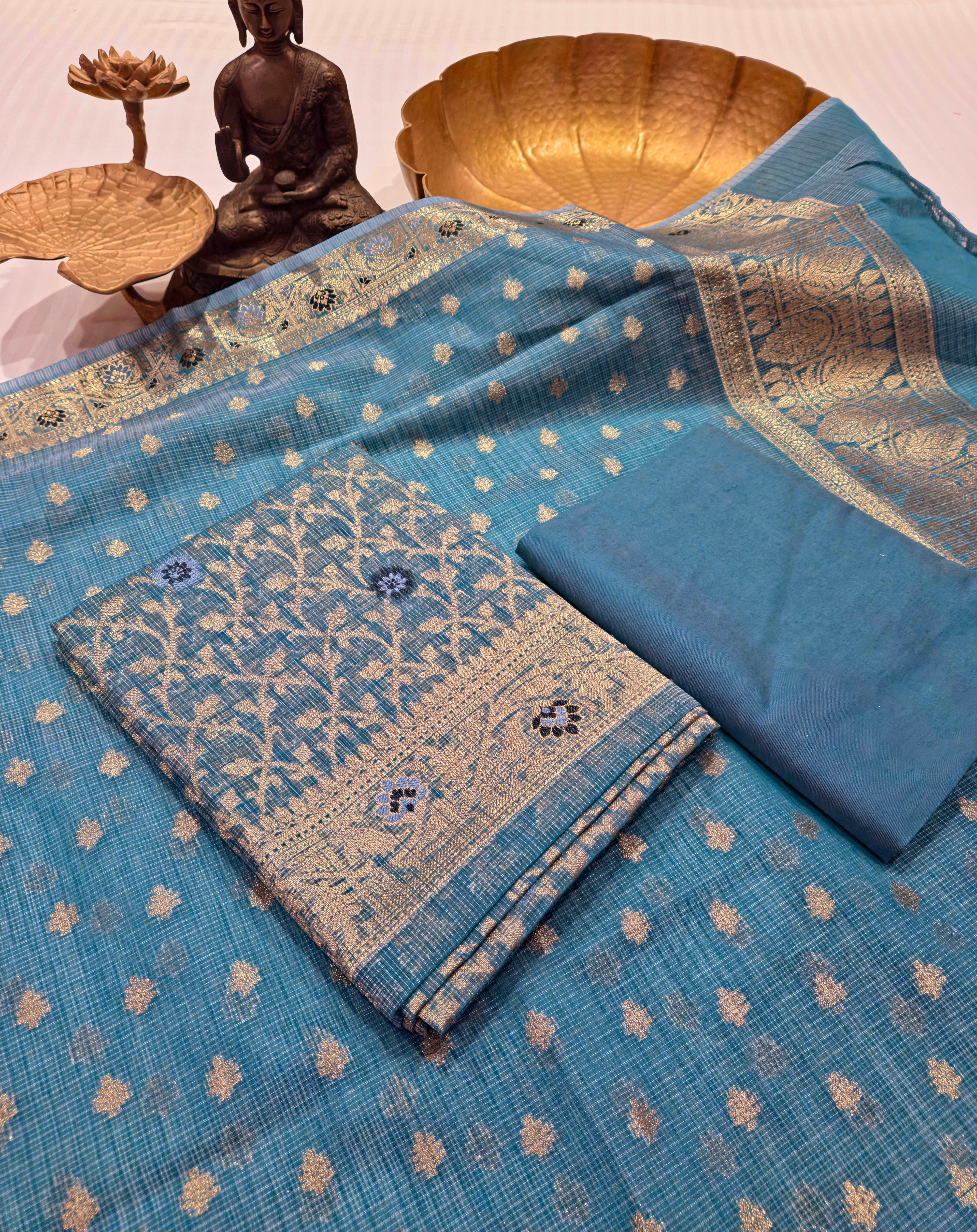 Banarasi Kota Doria Suits