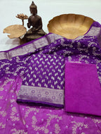 Banarasi Bhandej Dupatta Suit