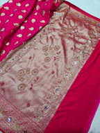 Banarasi Mushroo Silk Saree